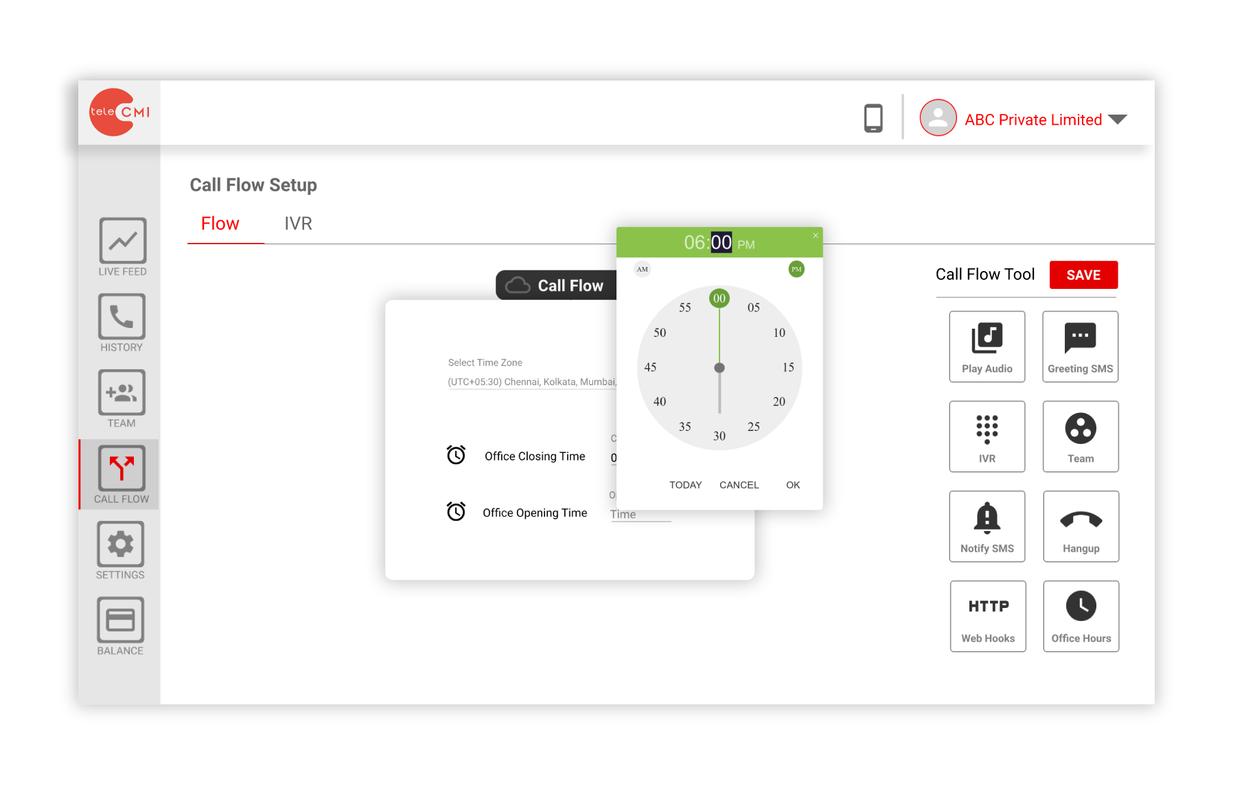Business Hours Configuration