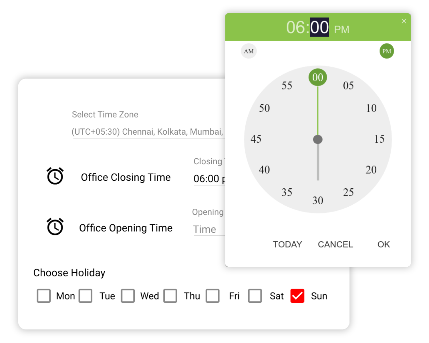 Business Hours in Real-Time