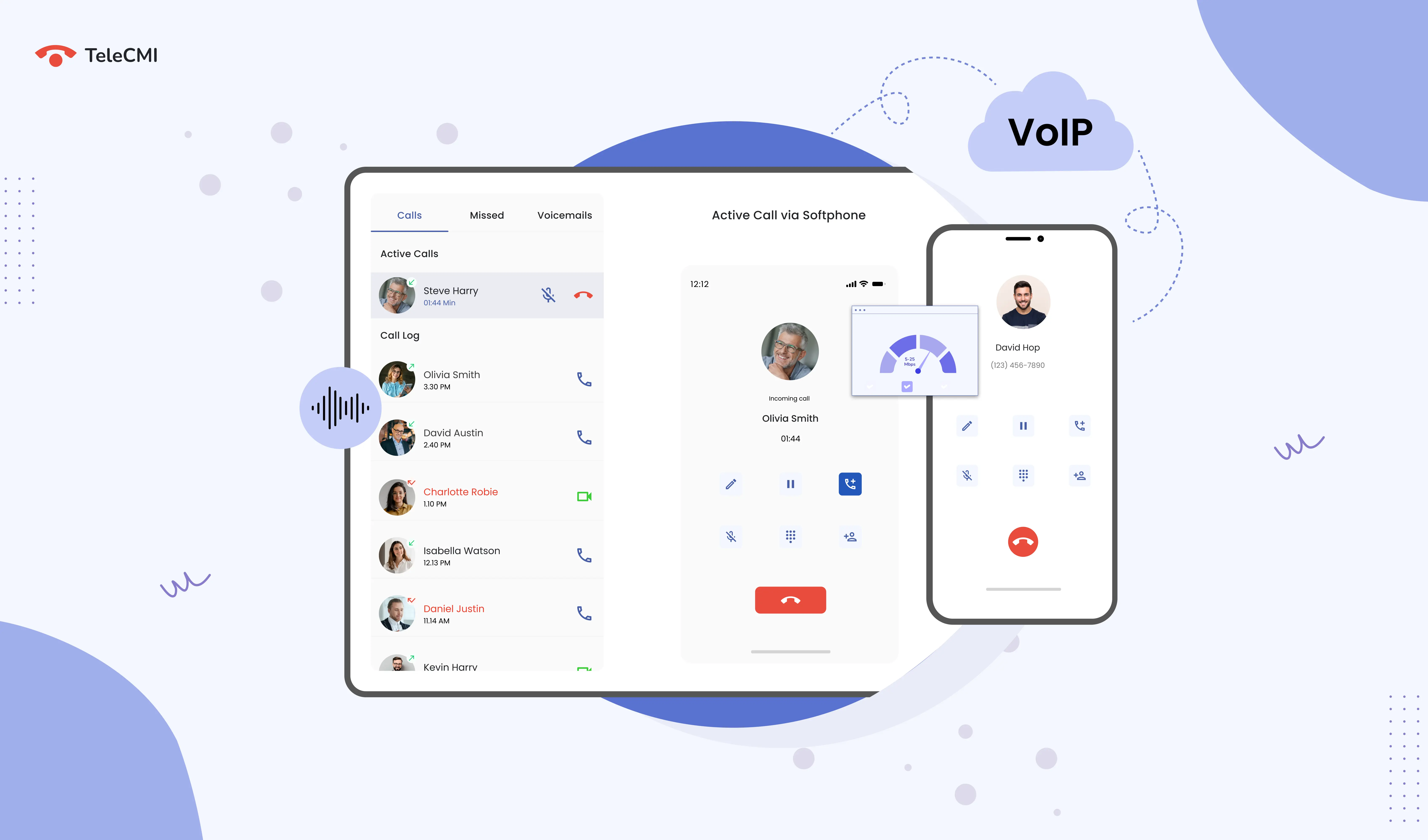 How much bandwidth is needed for VoIP