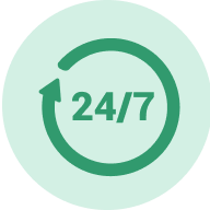 24/7 Customer Support
