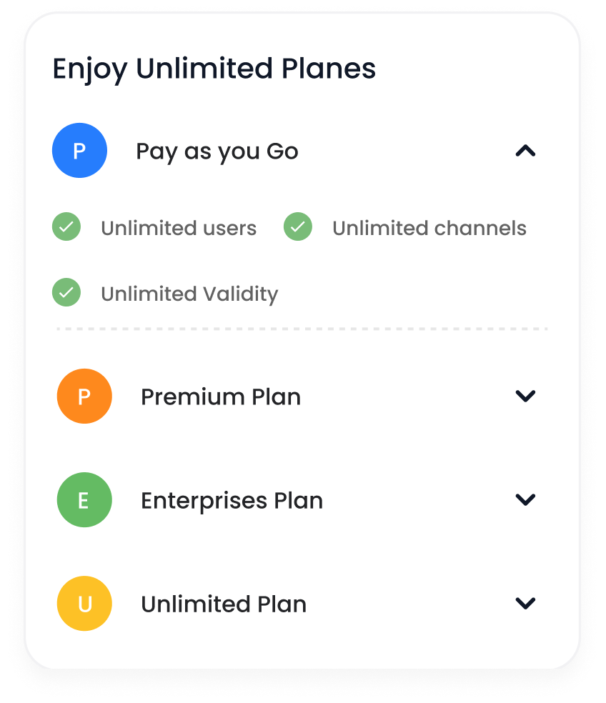 Enjoy Unlimited Plans