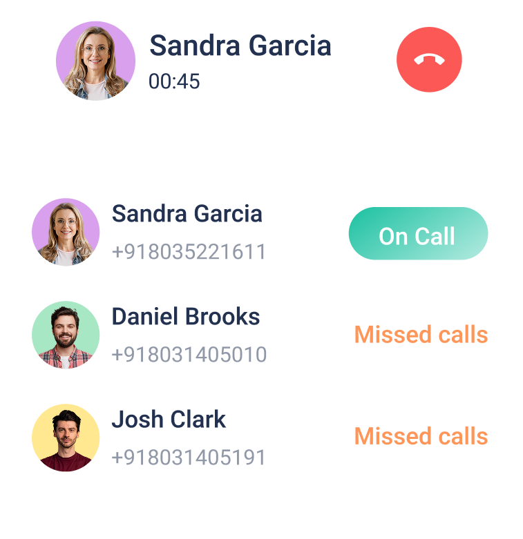 Call Back List