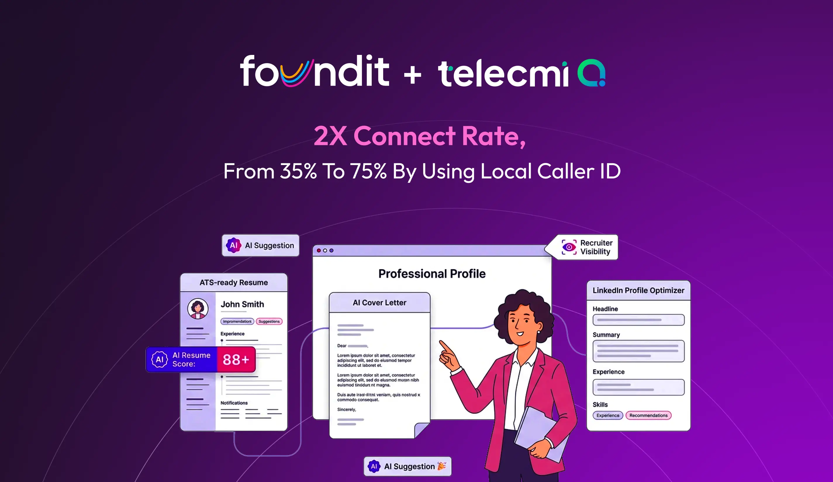 How Monster (Foundit) Improved International Connect Rates with TeleCMI