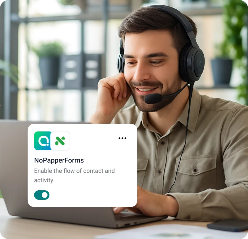 TeleCMI + NoPaperForms Integration | Faster Lead Connect